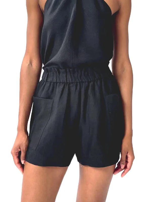 Flex Your Budget With Premium Yoga Clothing Deals Emilia Shorts In Black