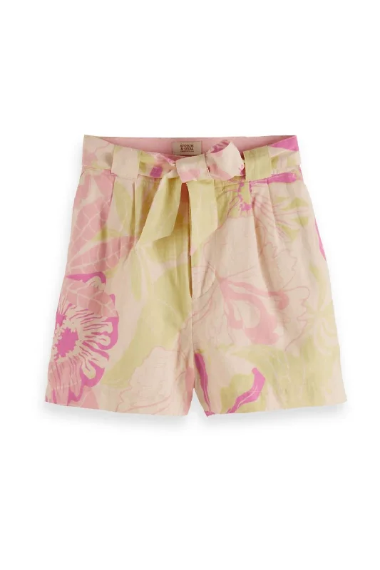 Enhance Your Flow With Stylish Yoga Wear At Great Prices High Rise Casual Printed Shorts In Vondelfield Blossom Enhance Your Flow With Stylish Yoga Wear At Great Prices High Rise Casual Printed Shorts In Vondelfield Blossom