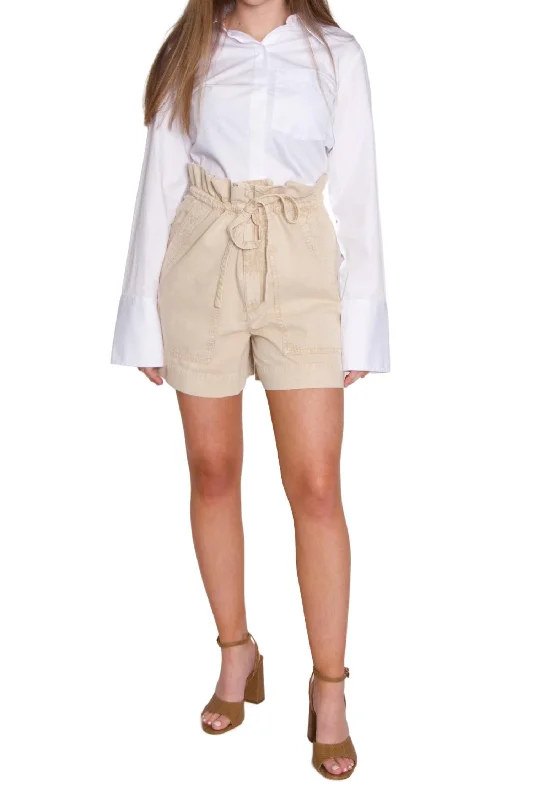 Premium Yoga Wear At Special Discounts Ipolyte Shorts In Sand