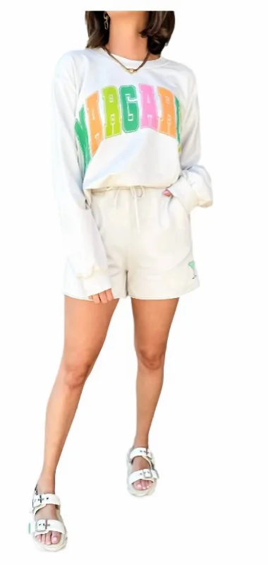 Your Go-To Yoga Outfits Now More Affordable Margarita Shorts In Vintage White