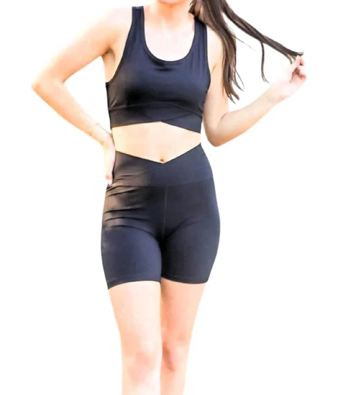 Ultimate Comfort And Style Now At Lower Prices Racerback Longline Set In Black