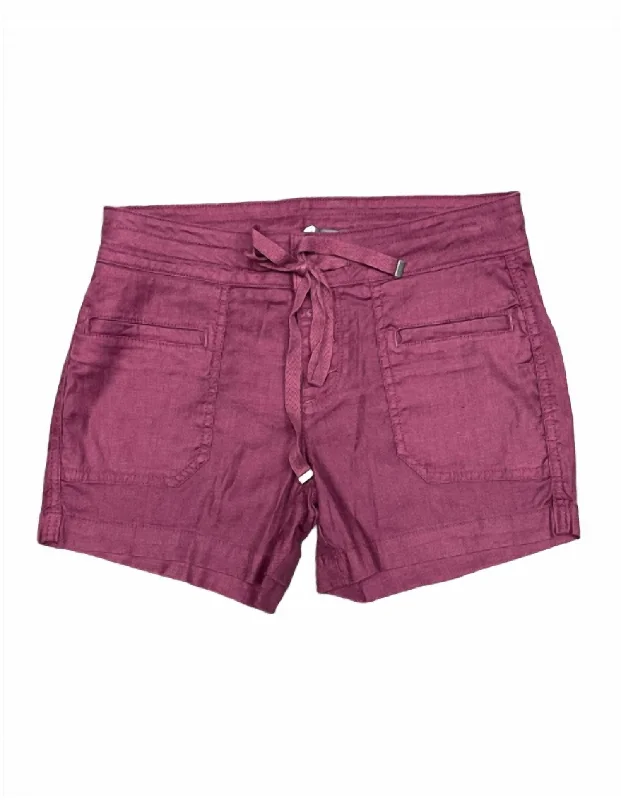 Affordable Activewear Designed For Movement Vera Lounge Short In Dark Orchid